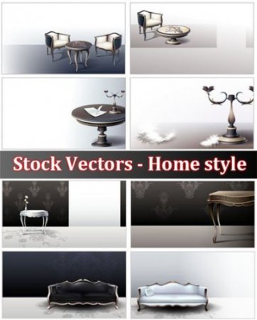 Stock Vectors - Home style
