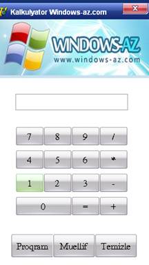 Kalkulyator Windows-az.com