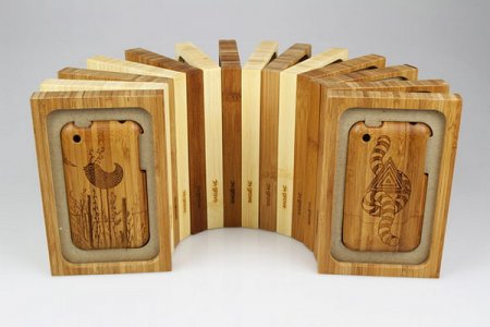 iPhone telefonları üçün bambukdan korpus