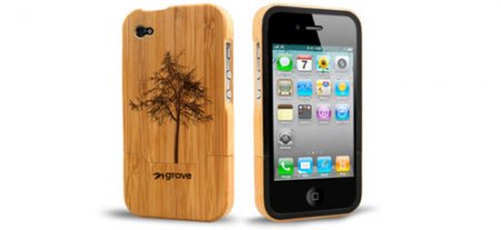 iPhone telefonları üçün bambukdan korpus