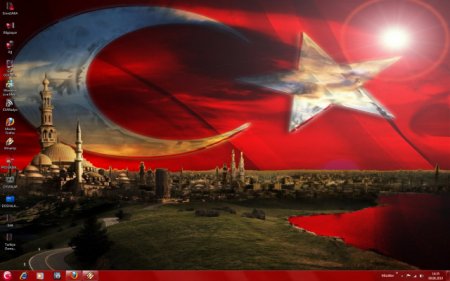 Windows 7 üçün Türkiyə mövzusu