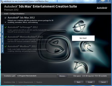 Autodesk 3ds Max Entertainment Creation Suite Premium 2012 (x86-x64)