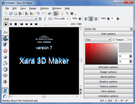 Xara 3D Maker 7.0.0.415