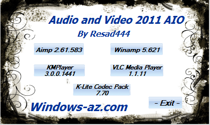 Audio and Video 2011 AIO