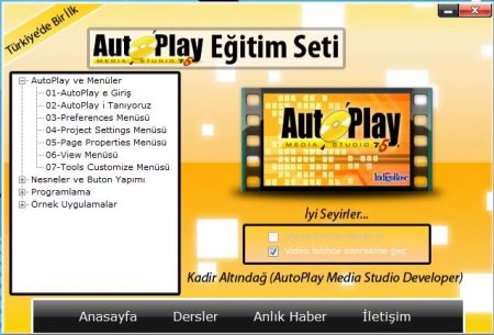 Autoplay Media Studio Türkcə Dərslik Seti