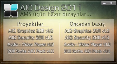 AIO Design 2011
