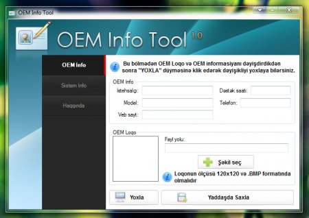 OEM Info Tool 1.0