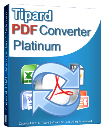 Tipard PDF Converter Platinum 3.1.6 Final [2013]