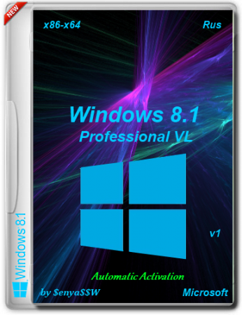 Windows 8.1 Professional VL (x86-x64) v.1 (2014) Rus