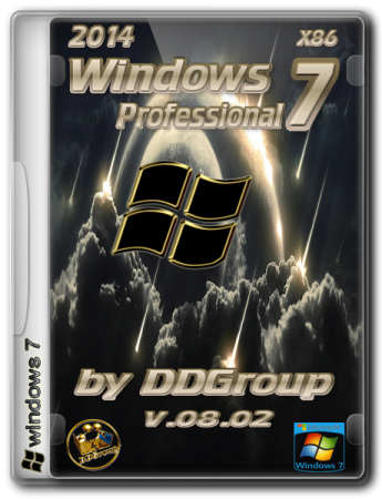 Windows 7 Professional SP1 v.08.02 by DDGroup (x86) (2014) RUS