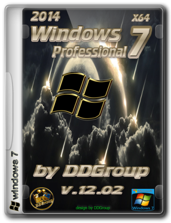 Windows 7 Professional SP1 [v.12.02]by DDGroupв„ў (x64) (2014) RUS