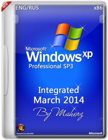 Windows XP Pro SP3 By Maherz (x86) (2014)