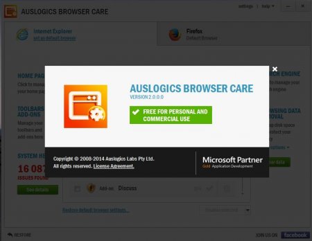 Auslogics Browser Care 3.0.1.0