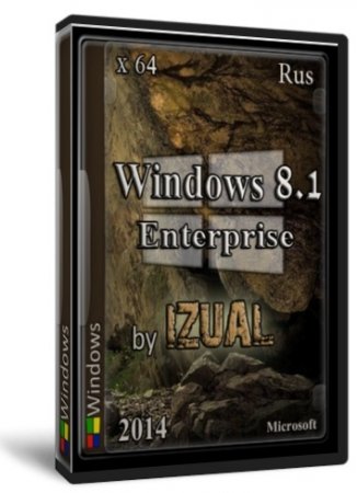 Windows 8.1 Enterprise With Update IZUAL v18.10.14 (x64) (2014) [Rus]