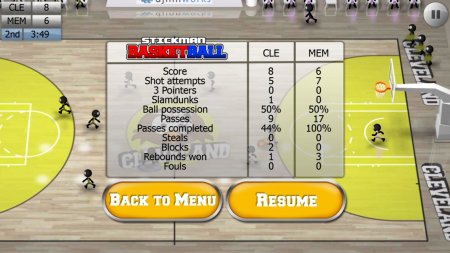 Stickman Basketball (Android)