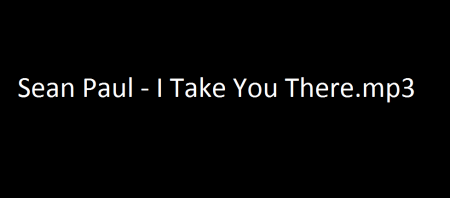 Sean Paul - I Take You There.mp3