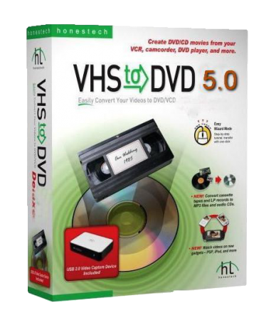 USB 2.0 Easycap & Honestech VHS to DVD 5.0 Deluxe 5.0.24