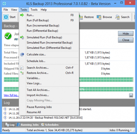 KLS Backup 2015 Professional 8.0.0.2