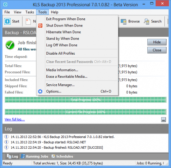 KLS Backup 2015 Professional 8.0.0.2