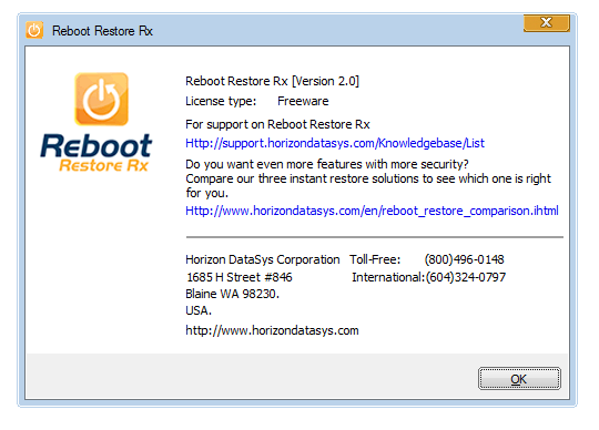 Reboot Restore Rx v2.1 Build 201510081616