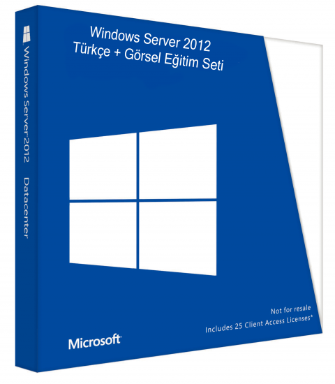 Windows Server 2012 Vizual Təhsil Seti Türkcə