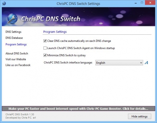ChrisPC DNS Switch 3.10 + Pro