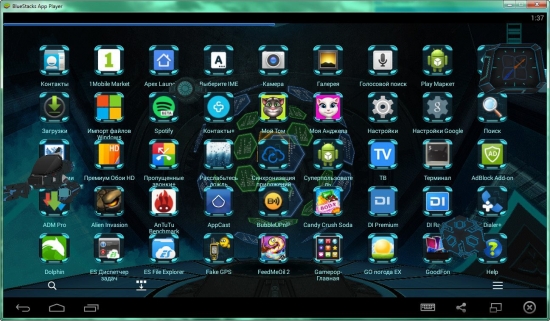 BlueStacks App Player 1.1.11.8004 (Android 4.4.2) Mod