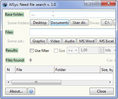 Need File Search 1.0