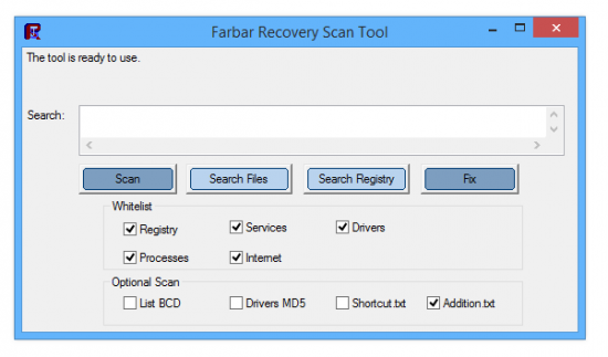 Farbar Recovery Scan Tool 07-11-2015 Final + x64 / FRST
