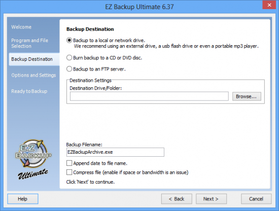 EZ Backup Ultimate 6.37