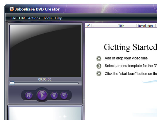 Joboshare DVD Creator v3.5.1 Build 0510