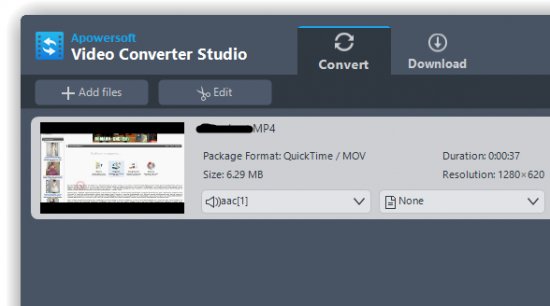 Apowersoft Video Converter Studio 4.3.9