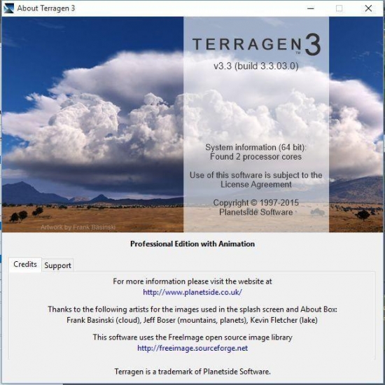 Planetside Terragen 3.3.03.0 Professional with Animation
