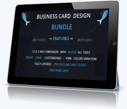 Vizitkalar- Business Card Bundle [PSD]