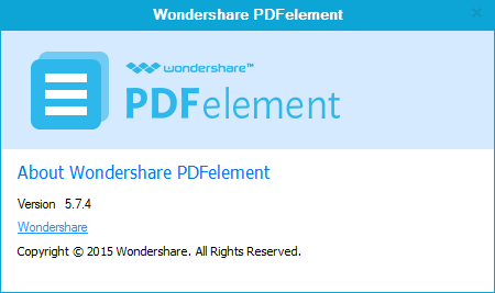 Wondershare PDFelement 5.7.4.4