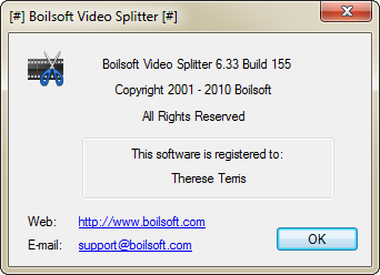Boilsoft Video Splitter v7.01.5