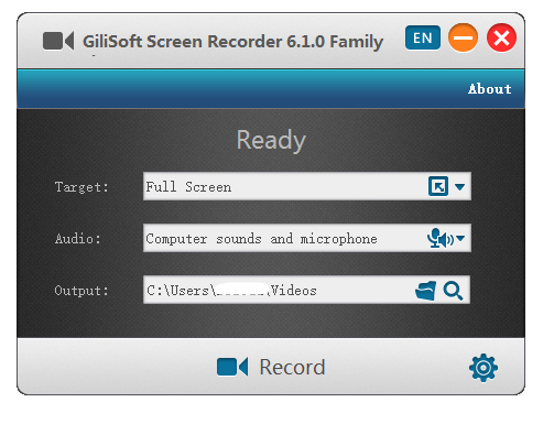 GiliSoft Screen Recorder 6.1.0