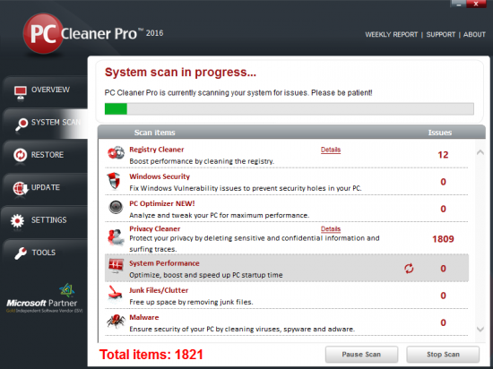 PC Cleaner Pro 2017 14.0.17.4.24 + Rus Portable