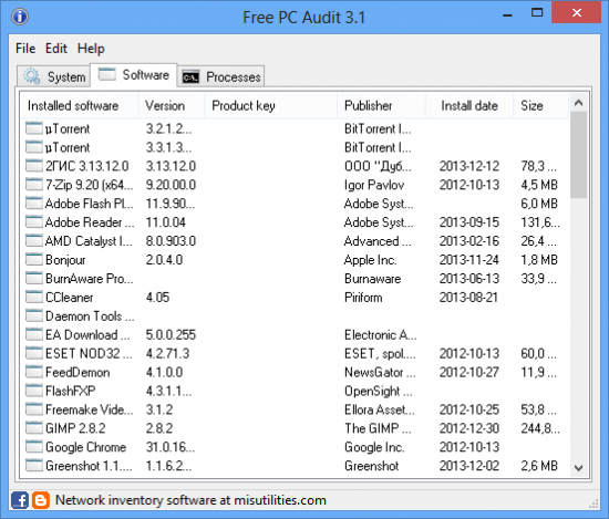 Free PC Audit 3.3