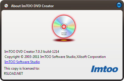 ImTOO DVD Creator 7.1.3 Build 20130709