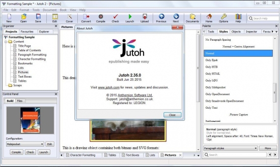 Anthemion Software Jutoh 2.35.0