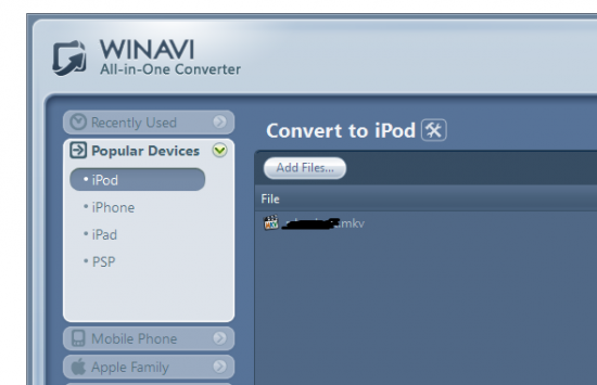 WinAVI All In One Converter 1.7.0.4734
