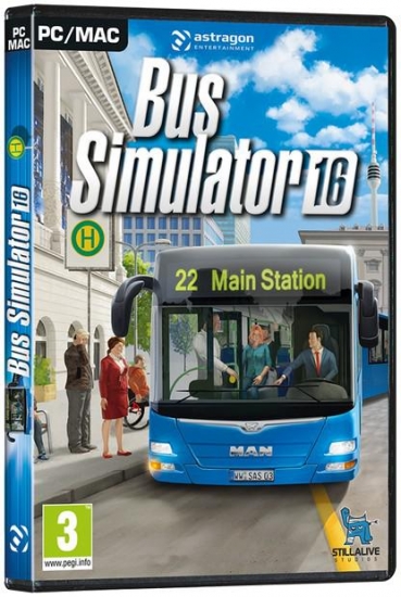 Avtobus Simulyatoru 16 / Bus Simulator 16 / Симулятор Автобуса 16 [2016/RUS/ENG/MULTI13/RePack by Valdeni]