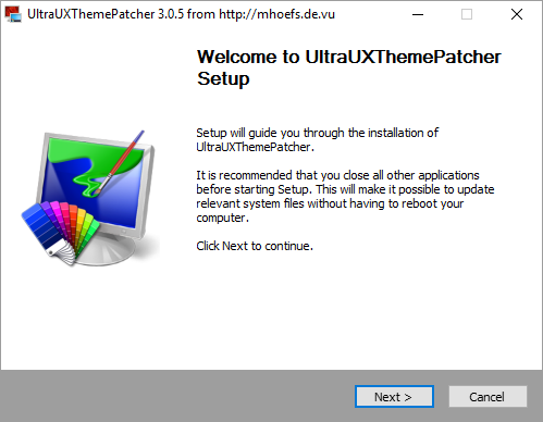 UltraUXThemePatcher 3.0.5