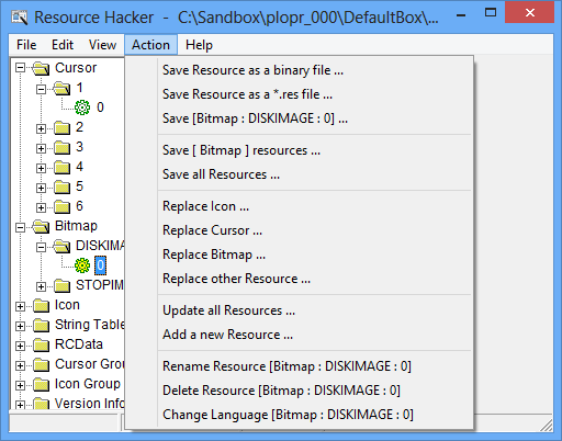 Resource Hacker v4.5.30 + Portable + Rus 