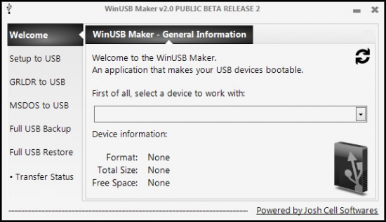 WinUSB Maker v1.80 Stable/v2.0 Beta 2