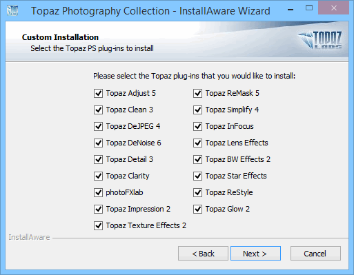 Topaz Photoshop Plugins Bundle 2016