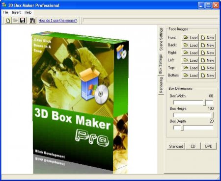 3D Box Maker Professional 2.1 + Rus + Serial