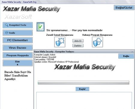 Xazar Mafia Security (DEMO) - XazarSoft