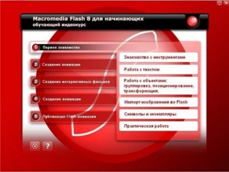 Macromedia Flash 8 Vizual Təhsil Seti
